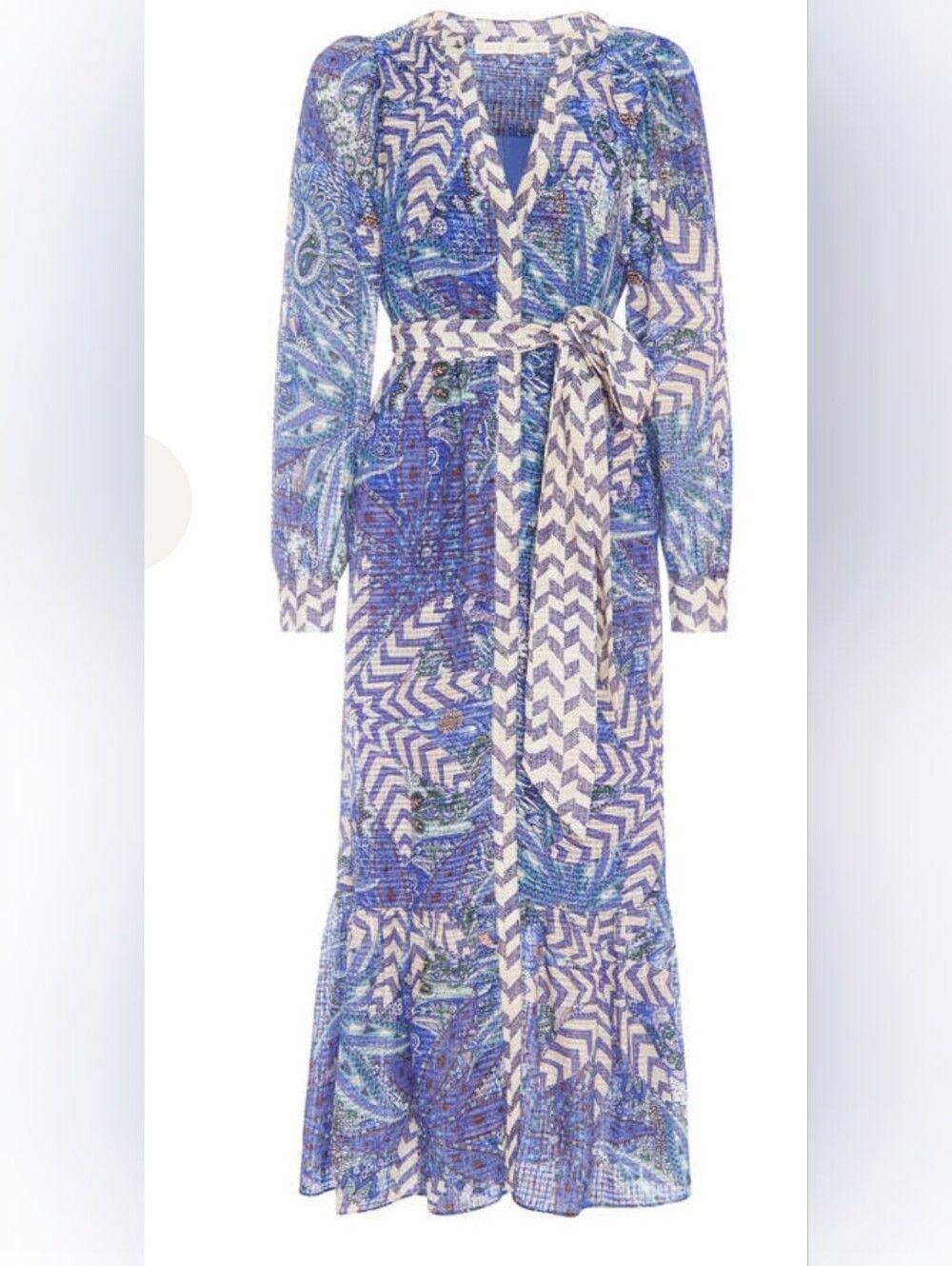 Marie Oliver Hannon Dress Nwot New Size 8 Blue $478